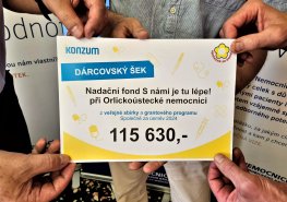 Zákazníci Konzumu přispěli Orlickoústecké nemocnici na nový endoskop