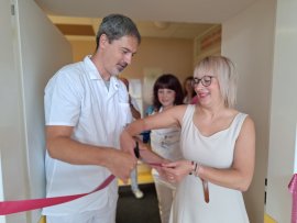 Slavnostní otevření partnerského pokoje