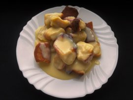 Dukátové buchtičky s vanilkovým krémem