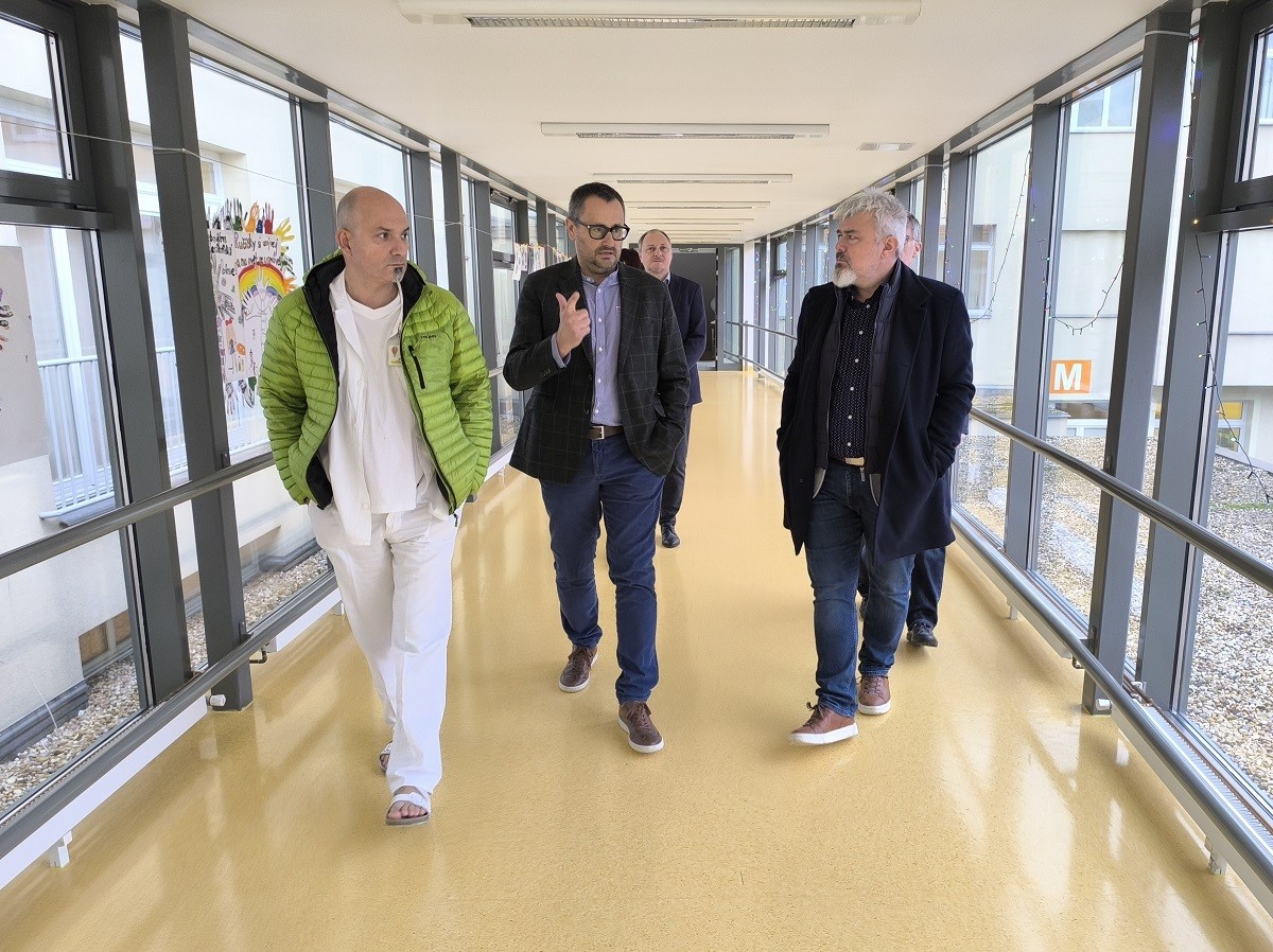 Litomyšlská nemocnice se představila novému krajskému náměstkovi